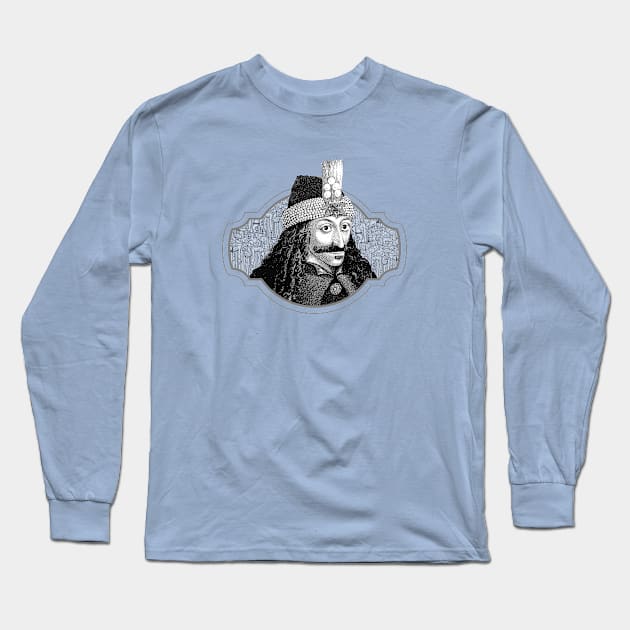 The Real Dracula -  The Impaler Long Sleeve T-Shirt by myclubtees